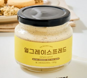 Pffff Earl Grey Spread Jam Sweet Taste, 130g, 1pc