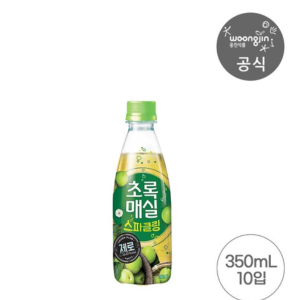 Green Plum Sparkling Zero 350mL 10ea, 350ml, 10ea