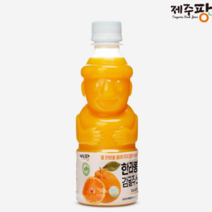 Jeju Pang Hallabong Tangerine Juice 100% Juice, 330ml, 1ea