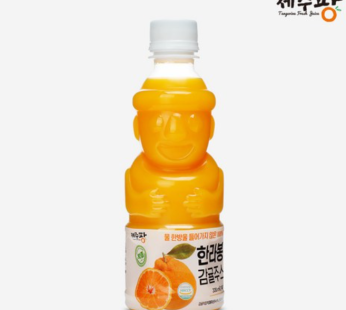 Jeju Pang Hallabong Tangerine Juice 100% Juice, 330ml, 1ea