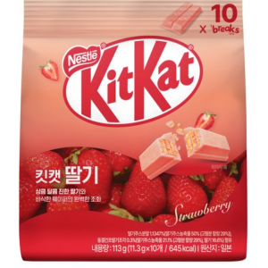 KitKat Strawberry Chocolate Cookies 10p, 113g, 1pc