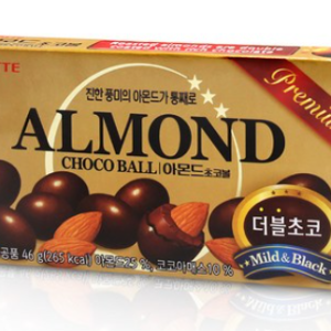 Lotte Almond Choco Ball, 46g, 10 pieces