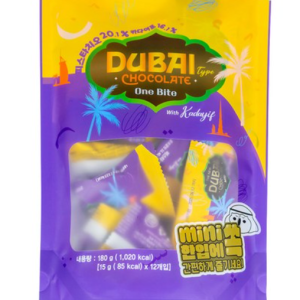 Dubai Type Chocolate Bite, 180g, 1 piece