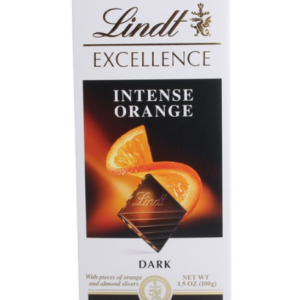 Lindt Intense Orange Dark Chocolate Bar, 100g, 1pc