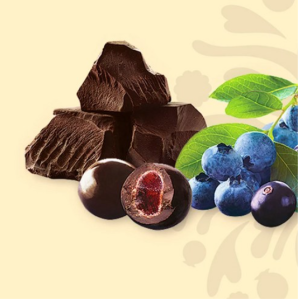 Brookside Dark Chocolate Acai Blueberry Flavor Canada Direct Delivery Premium Chocolate Chocolate Gift, 235g, 1 Piece