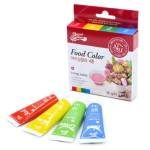 Bread Garden Icing Color 4 Kinds, 56g, 1 Set