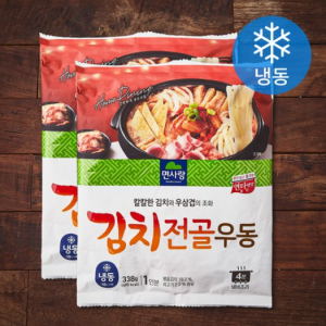 Myeonsarang Kimchi Stew Udon (Frozen), 338g, 2 pcs