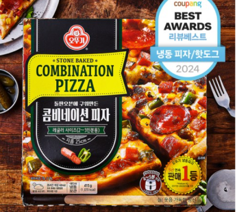 Ottogi Combination Pizza (Frozen), 415g, 1 piece