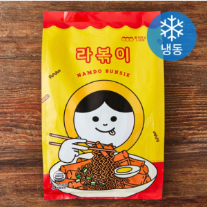 Namdo Bunshik Rabokki Milky Kit (Frozen), 606g, 1 piece