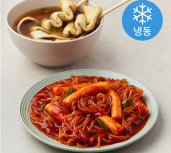 “Another Table Spicy Stir-fried Rice Cake and Fish Cake Soup Milky Kit (Frozen), 579g, 1 piece “