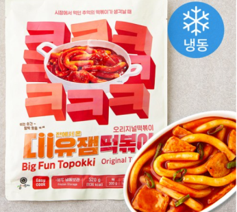 Daeyu Jam Original Tteokbokki (Frozen), 520g, 1 piece