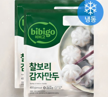 Bibigo Barley Potato Dumplings (Frozen), 400g, 2 Pack
