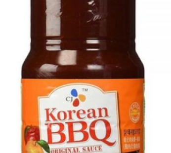 CJ 209195 Hot&Spicy Korean BBQ Original Sauce Chicken & Pork Marinade 859.1g29.5oz 1