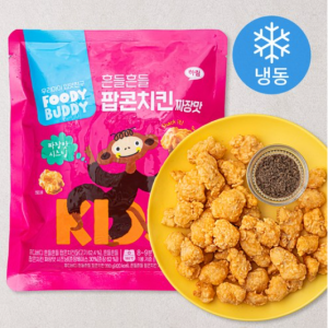 Foodie Buddy Shaking Popcorn Chicken Jjajang Flavor (Frozen), 207g, 1ea