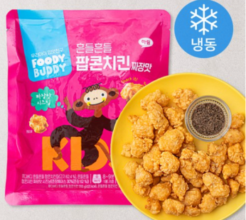 Foodie Buddy Shaking Popcorn Chicken Jjajang Flavor (Frozen), 207g, 1ea