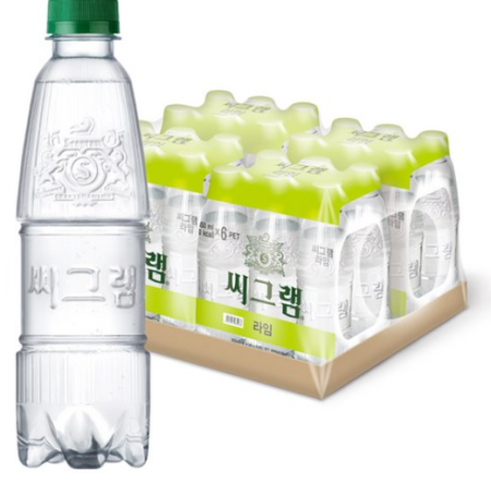 Seagram's Lime Murabel Sparkling Water, 350ml, 24 pcs
