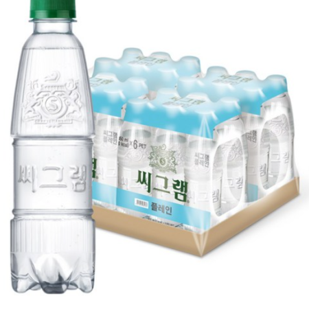 Seagram's Plain Murabel Sparkling Water, 350ml, 24 pcs