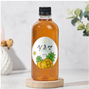 Sweet Cook Vinegar & Natural Fermented Pineapple Vinegar 100% Homemade, 500ml, 1ea