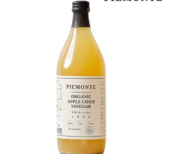 Piedmont Italian Organic Apple Cider Vinegar, 1L, 1pc