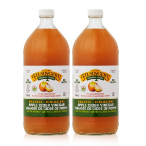 Philsingers Organic Apple Cider Vinegar Natural Fermented Apple Cider Vinegar 945ml 2 Bottles