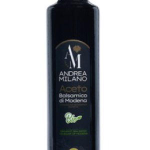 ” Andrea Milano Modena Organic Balsamic Vinegar Gold 500ml 5 years fermentation “