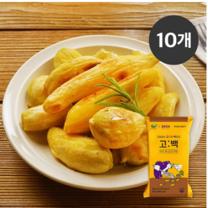 Han Chae-won’s Peel-Free Sweet Potato Confession Pumpkin Steamed Frozen One-Bite Ice Honey Sweet Potato, 120g, 10ea