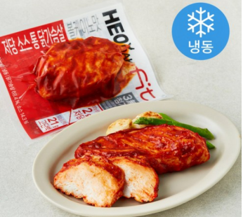 Heo Dak FIT Low Sugar Source Whole Chicken Breast Volcano Flavor (Frozen), 100g, 5 pcs