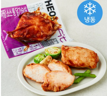 Heo Dak FIT Mortgage Source Whole Chicken Breast BBQ Flavor (Frozen)