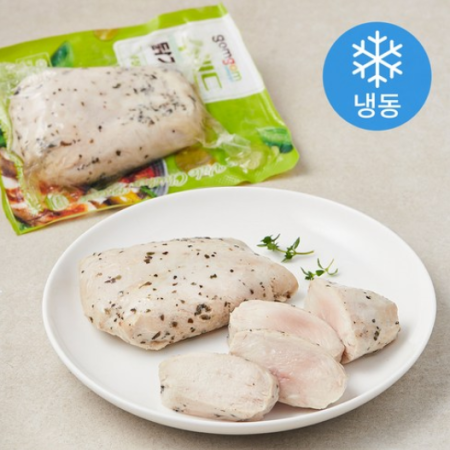 Gomgom Sous Vide Chicken Breast Basil & Olive (Frozen), 1 pc