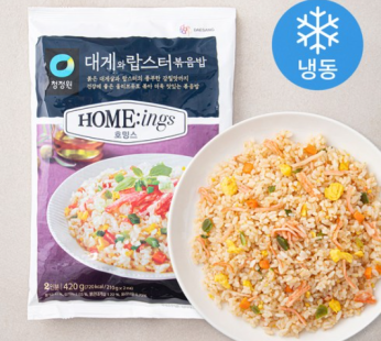 Cheongjeongwon Homings Crab and Lobster Fried Rice for 2 (Frozen), 420g, 1 piece