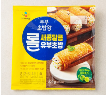 CJ Seafood Housewife Sushi King Sweet and Sour Rolled Yubu Sushi