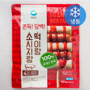 Cheongjeongwon Sausage and Rice Cake (Frozen), 440g, 1 piece