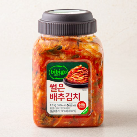 Bibigo shredded cabbage kimchi, 1.2kg, 1 piece