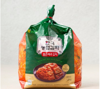 Korean Nonghyup Kimchi Sliced Cabbage Kimchi, 1.8kg, 1 piece