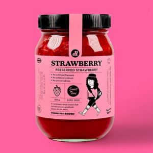 [Thankyouduru]_Homemade strawberry syrup 350g