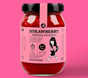 [Thankyouduru]_Homemade strawberry syrup 350g