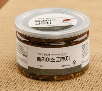 Sliced ​​chili peppers chili sauce pickled pickles home camping portable side dish travel sliced ​​chili side dish side dish spicy
