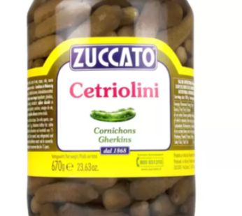 Jukato Cornichon Cucumber Pickle 670g, 2.01kg, 1 set