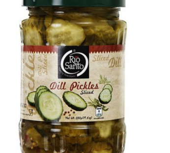 Rio Santo Dill Pickle Slices, 550g, 1pc