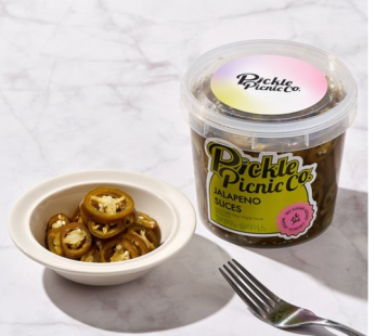 Pickle Picnic Co. JALAPENO SLICES No Sugar Added Homemade Pickles Pickle Picnic Co. JALAPENO SLICES No Sugar Added