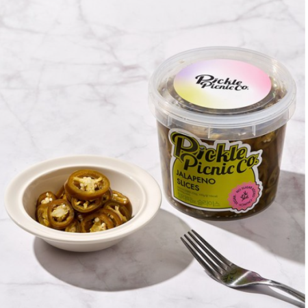 Pickle Picnic Co. JALAPENO SLICES No Sugar Added Homemade Pickles Pickle Picnic Co. JALAPENO SLICES No Sugar Added