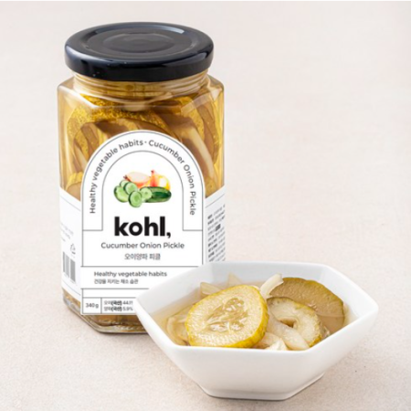 Cole Cucumber Onion Pickles, 340g, 1pc
