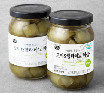 Pickled Cucumber Jalapenos, 300g, 2 pcs