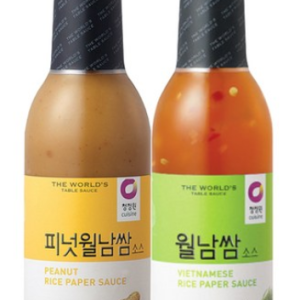 Cheongjeongwon Peanut Vietnamese Spring Roll Sauce 240g x 1 + Vietnamese Spring Roll Sauce 240g x 1