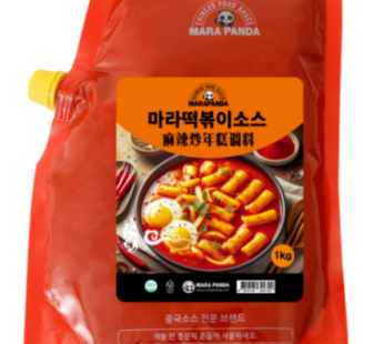 Marapanda Mara Tteokbokki Sauce for Business Use 1kg, 1000ml, 1ea