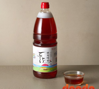 Shopday Dudo Anchovy Fish Sauce 1.8L 3-year aged premium original kimchi seasoning cooking gift recommendation, 1.8L, 1 piece