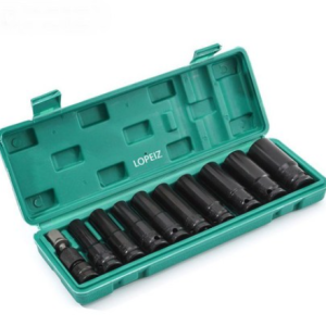 LOPEIZ Lophase Long Hex Box Set 11PCS Box R Hex Socket Wrench Nut Set 11 Types