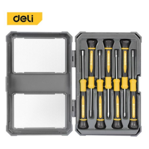 Delitools Precision Screwdriver Set 7 Pieces Cross Flat Eyeglass Watch Star Screws, Precision Screwdriver 7 Pieces…, 1 Piece