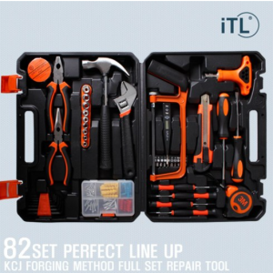 ITL Tool Set Hand Tools Household Industrial TS-PF082 (82 Pieces)