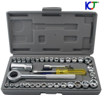 ITL Box Set Box R Wrench Socket 40PCS(3/8)